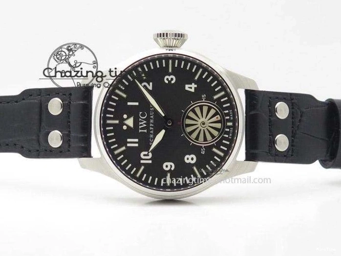 MIROTIME 0820 Breathable Big Pilot “Markus Buhler” IW5003 Turbine Movement V6F Best Edition On Leather Strap A 7334